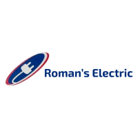Roman's Electric Logo