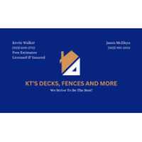 KT's Decks Fences & More Logo
