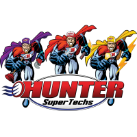 Hunter Super Techs: HVAC, Plumbing and Electrical Services Logo
