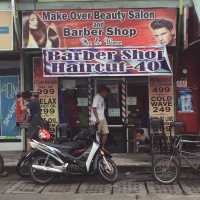 Makeover Beauty Salon & Barber Shop Logo