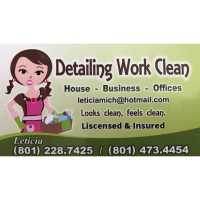 Detailing Work Clean Logo