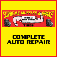 Supreme Muffler and Brake Logo