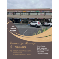 Pamper Spa Massage Logo