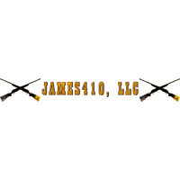 JAMES 410 Guns & Ammo Logo