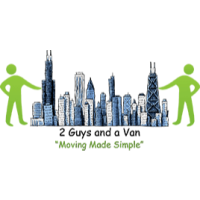 2 Guys and a Van Movers Chicago Logo