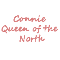 Connie Queen of the North Flowers Logo