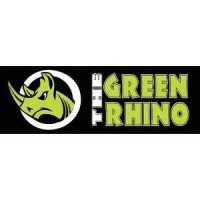 The Green Rhino Junk and Debris Removal Logo