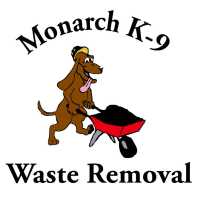 Monarch K-9 Waste Removal Logo