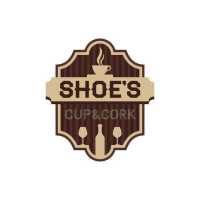 Shoeâ€™s Cup and Cork Logo