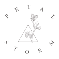 Petal Storm Floral Logo