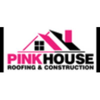 Pink House Roofing & Construction Logo