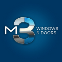 M3 Windows & Doors Logo