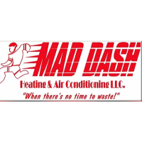 Mad Dash Heating & Air Conditioning Logo