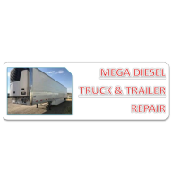 Mega Diesel Truck and Trailer Repair Logo