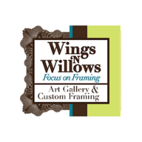 Wings 'n Willows Art Gallery & Custom Framing Logo