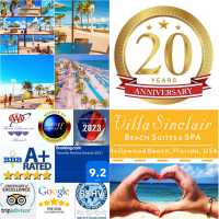 VILLA SINCLAIR Beach Suites and SPA Logo