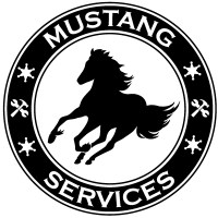 Mustang Services Handyman Logo