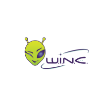 W.I.N.C. Pipes And Glass Logo
