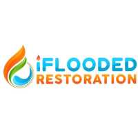 iFlooded Fire & Water Damage Restoration Logo