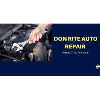 Don Rite Auto Repair / Smog / Tow Service Logo