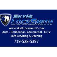 SkyHi Locksmith Logo