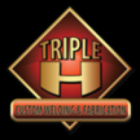 TRIPLE H Custom Welding & Fabrication Logo