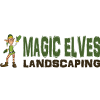 magic elves landscaping Logo