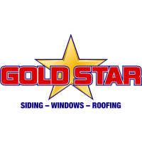 Gold Star Siding, Windows & Roofing Logo