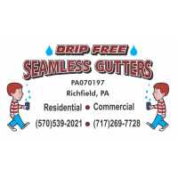 Drip Free Seamless Gutters Logo