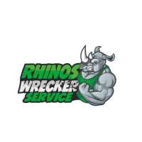 Rhinos Wrecker Service Logo