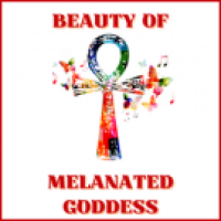 Beauty of Melanated Goddess Logo