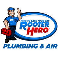 Rooter Hero Plumbing & Air Logo