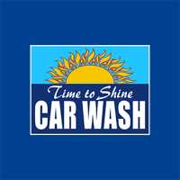 Time To Shine Car Wash Logo