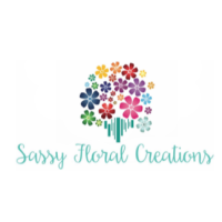 All Flowered Up Too/ Formally Sassy Floral Creations Logo