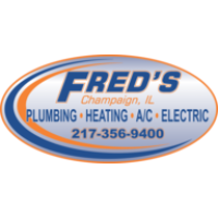 Fred's Plumbing Heating Air Conditioning Logo