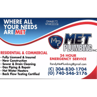 MET Plumbing Services Inc Logo