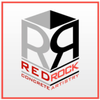 Red Rock Concrete Artistry Logo