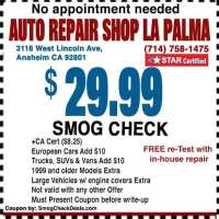 Auto Repair Shop La Palma Logo