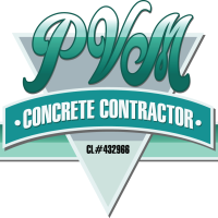PVM Concrete Pavers and Masonry Logo