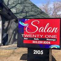 Salon Twenty One Lakewood Logo