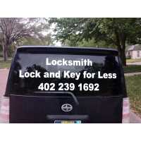 Lock and Key for less Logo