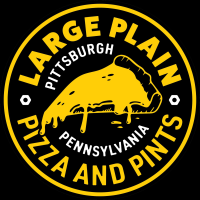 Large Plain Pizza and Pints Logo