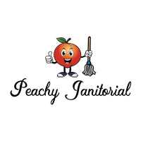 Peachy Janitorial Logo