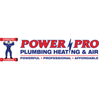 Power Pro Plumbing Heating & Air Logo