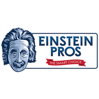 Einstein Pros Plumbing Heating Cooling Logo