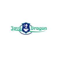 Java Dragon - Premium Coffee Service Logo