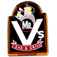 Mr. V's Bar and Grill Logo