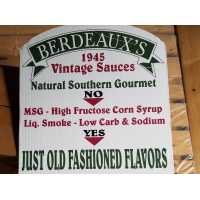 Berdeaux's Vintage Sauces Logo
