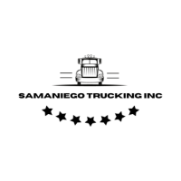 Samaniego Trucking Logo