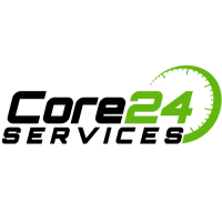 Core24 Services: Water Damage & Mold Restoration - DE Logo